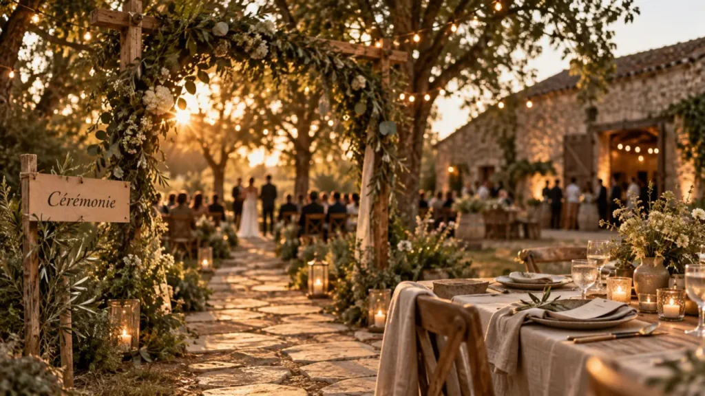 Mariage à la campagne : comment préserver la magie, le confort et la sérénité malgré la météo ?