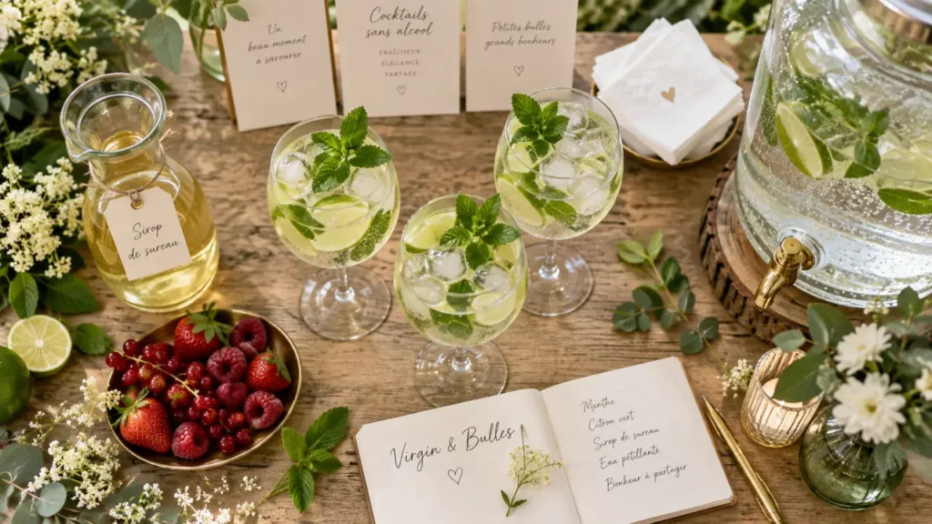 Cocktail mariage : choisissez une formule élégante, fraîche et simple à servir